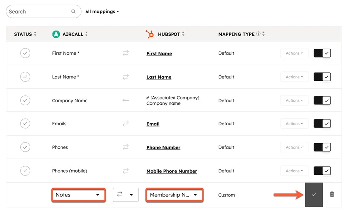 Field Mapping & Form Connection