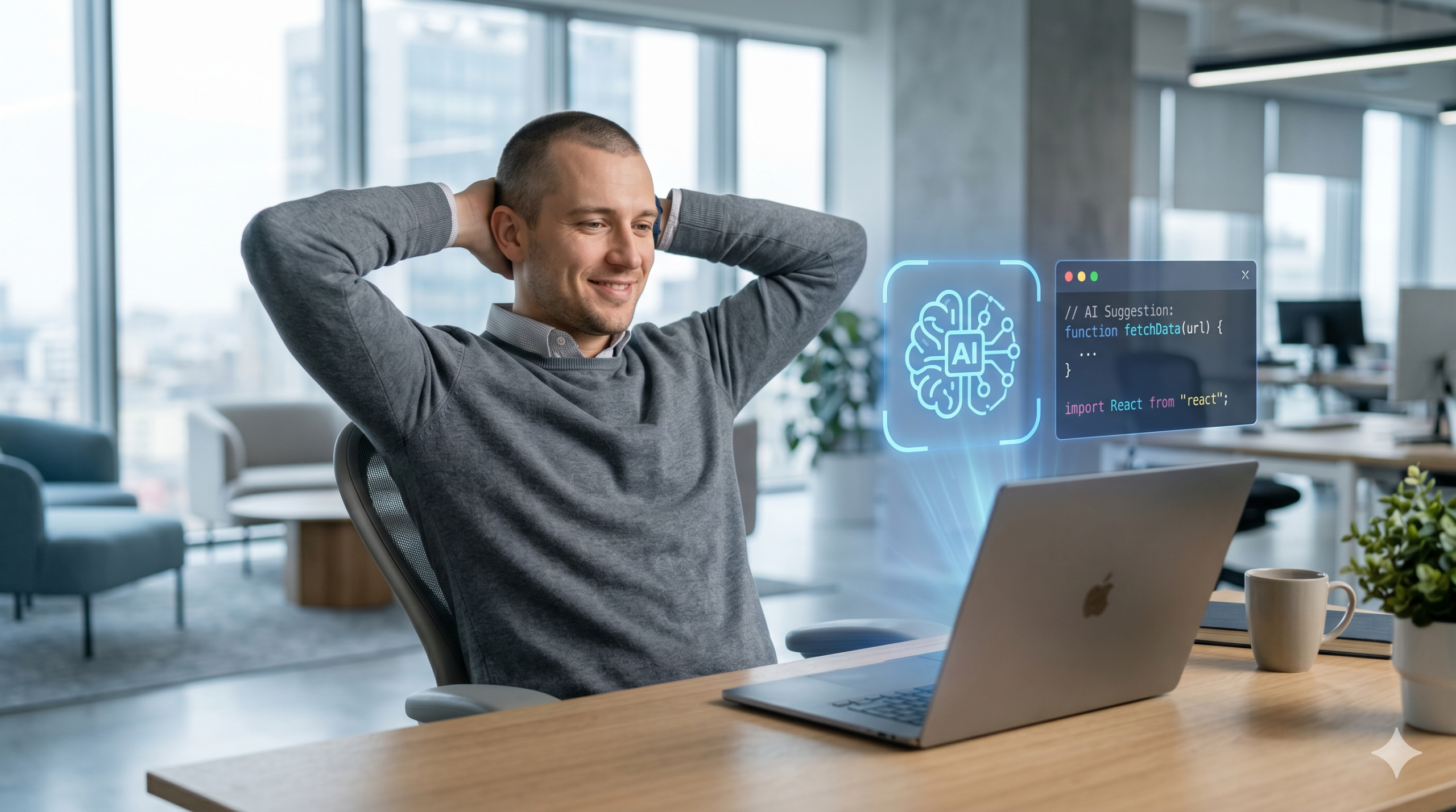 GitHub Copilot AI Concept